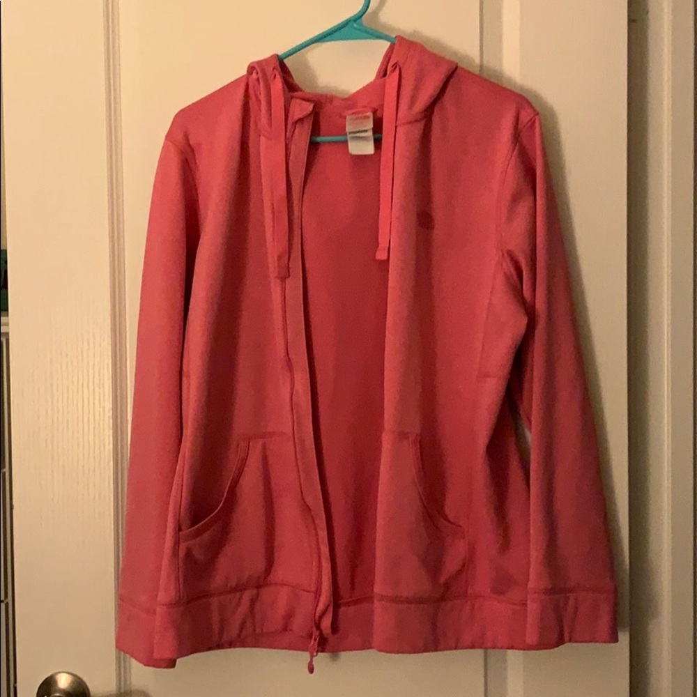 Long sleeve light weight zip up hoodie